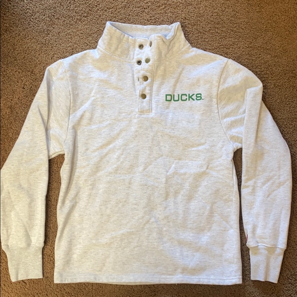 Oregon Ducks Quarter Button Jacket